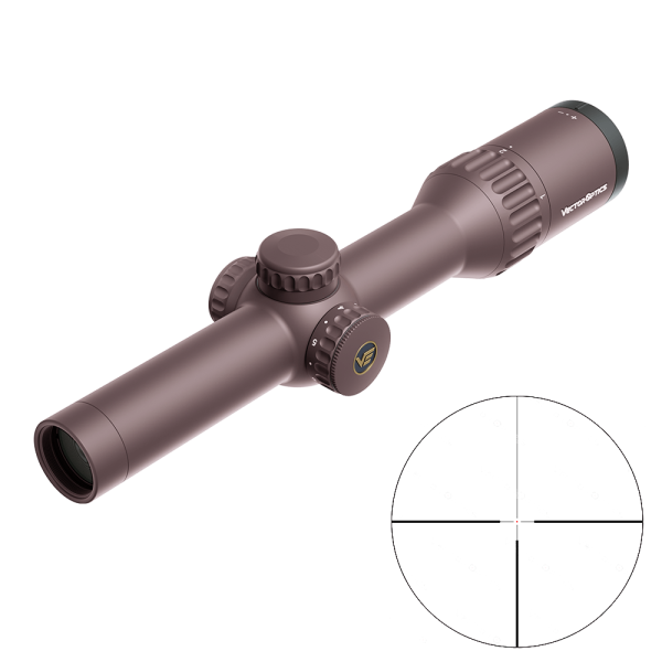 Фото Оптический прицел Vector Optics Continental x6 1-6x24 SFP FDE в интернет-магазине Nickhunter